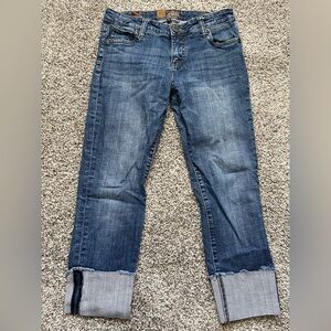 Kut from the Kloth Blue Ankle Cropped Jeans Women’s Size 4